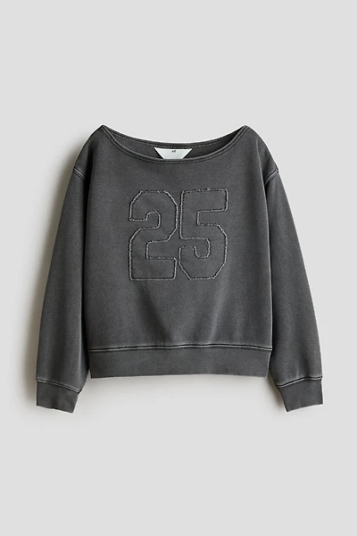 Oversized Off-the-Shoulder Top