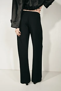 Textured Jersey Pants