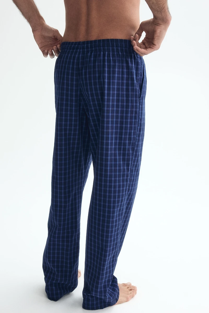 Relaxed-Fit Poplin Pants