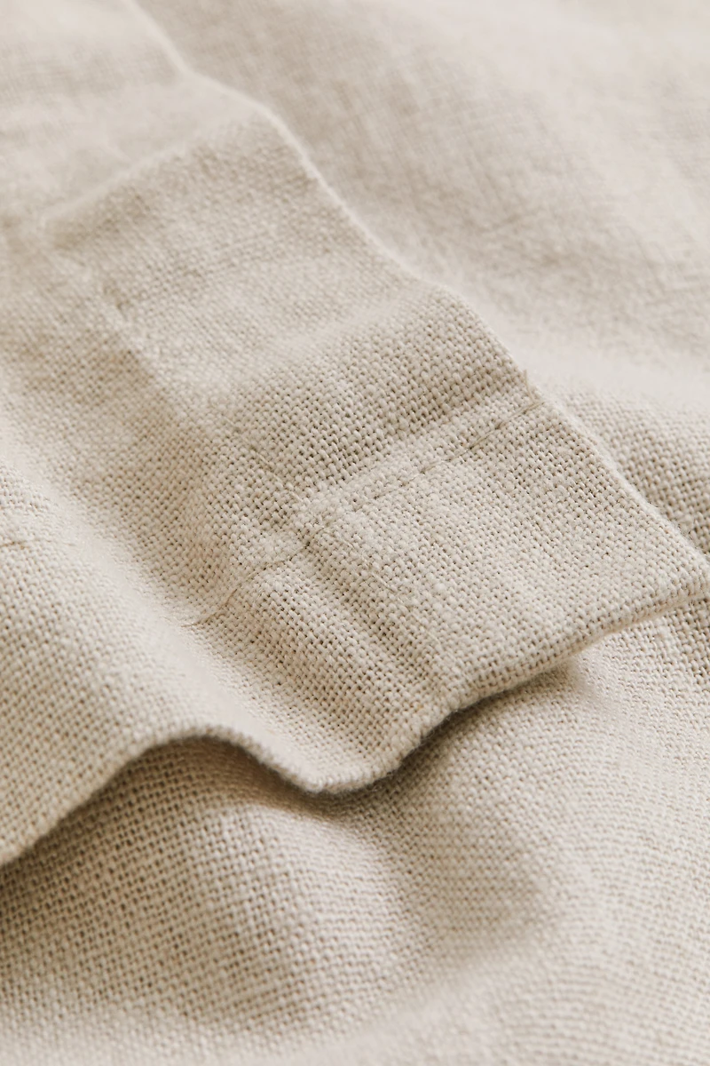 Linen-blend Tablecloth