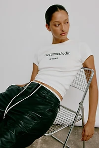 T-shirt en coton avec motif imprimé