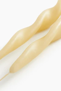 2-pack Spiral Taper Candles