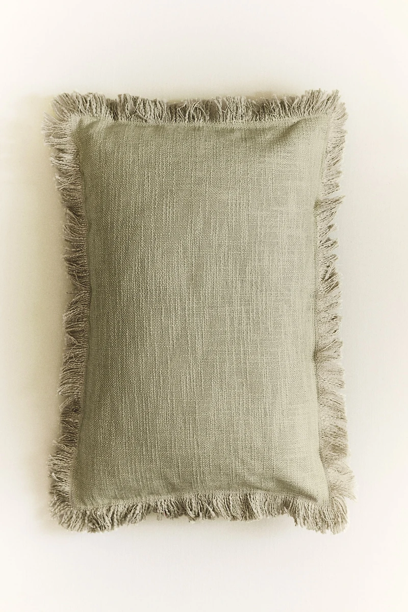 Slub-Weave Cushion Cover