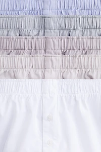 5-pack Woven Cotton Boxer Shorts
