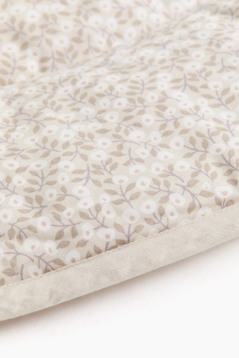 Patterned Cotton Baby Mat