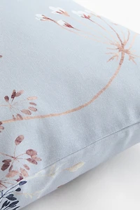 Printed Canvas Cushion Cover