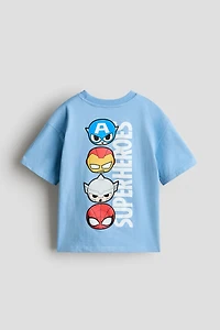 T-shirt ample imprimé