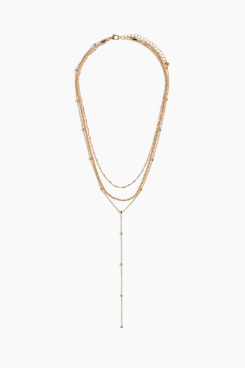 Collier à effet superposé