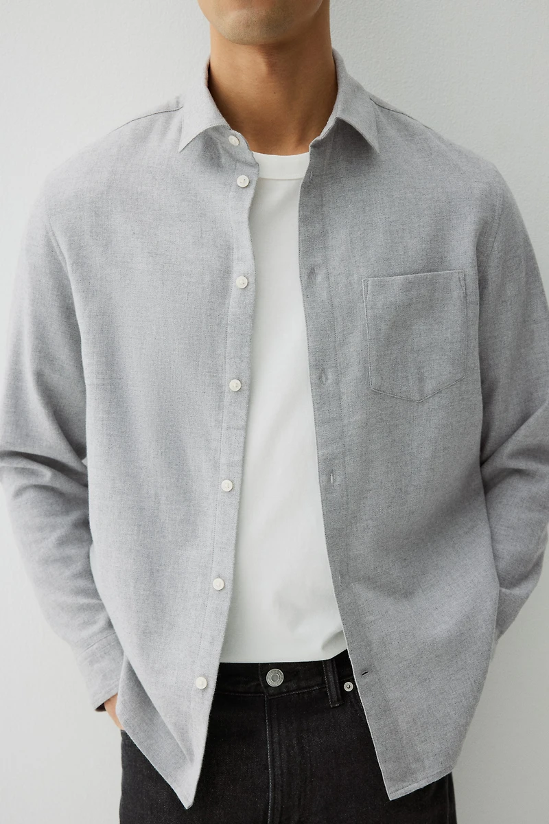 Regular Fit Flannel Shirt