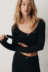 Cotton Pointelle Pajamas