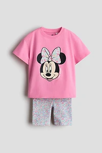2-Piece Printed Cotton Set