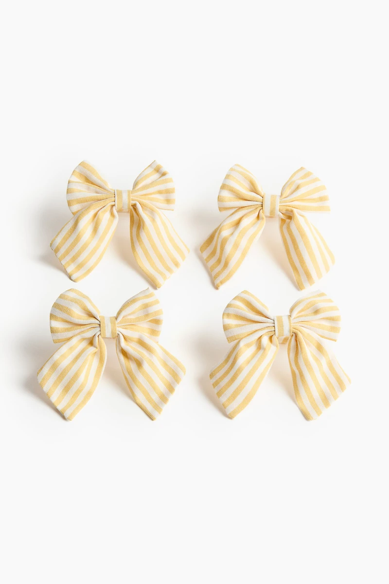 4-pack Bow Napkin Rings