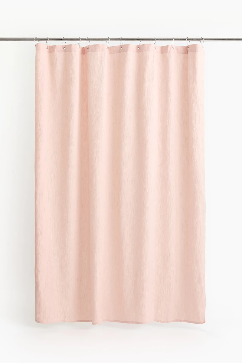 Rideau de douche en mousseline