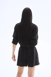 Linen Drawstring Shorts
