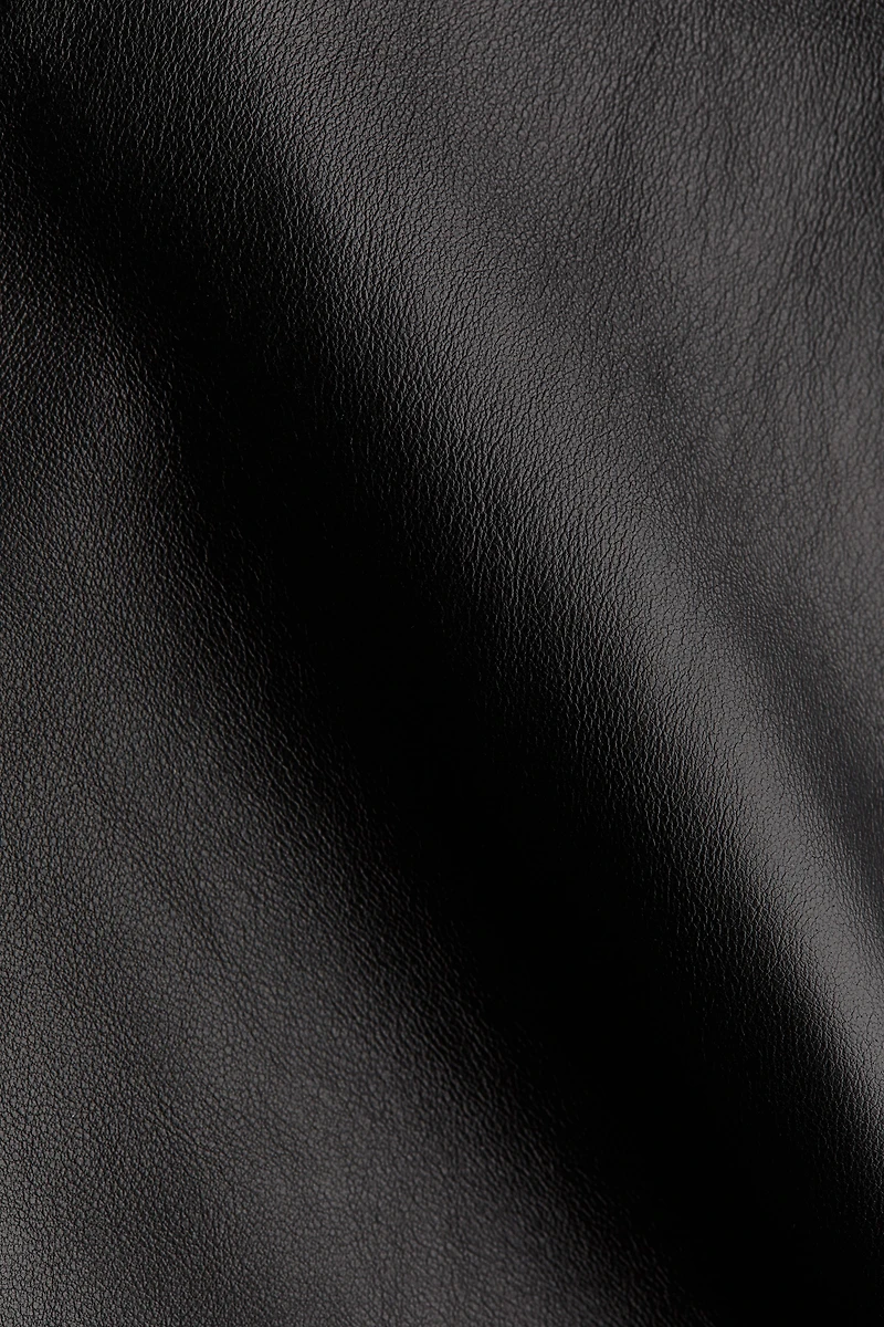 Veste courte en cuir