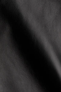 Veste courte en cuir