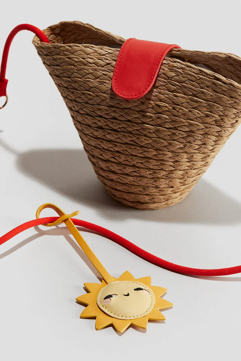Straw Crossbody Bag