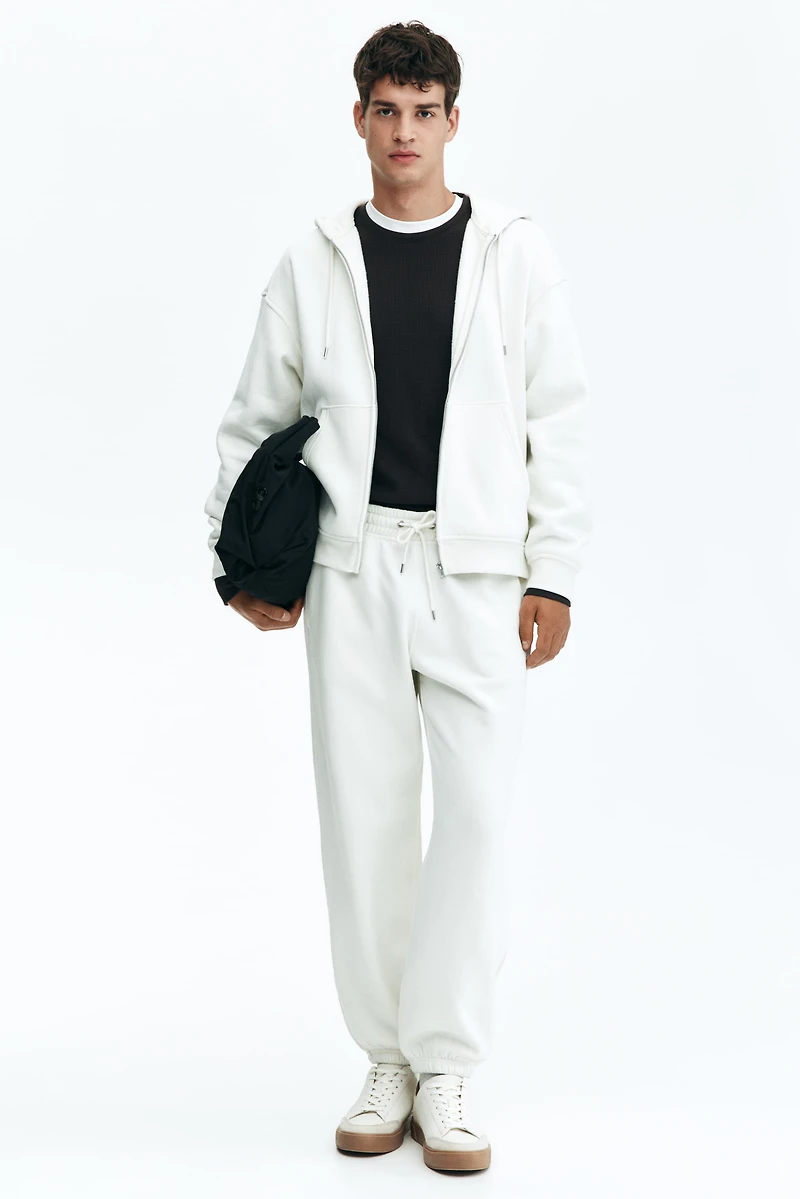 Pantalon en molleton Coupe décontractée