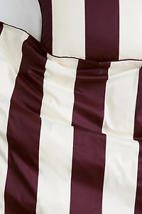 Cotton Sateen Twin Duvet Cover Set