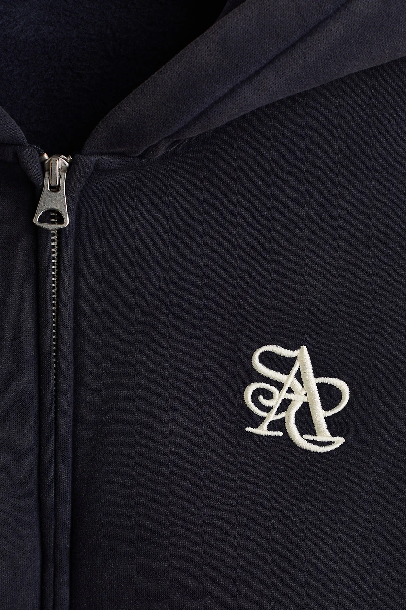 Loose-Fit Hooded Jacket