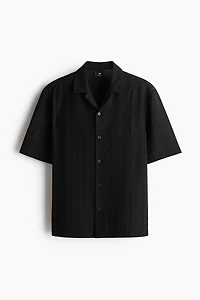 Regular-Fit Textured Resort Shirt