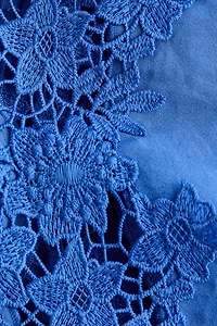 Crinkled Dress with Eyelet Embroidery