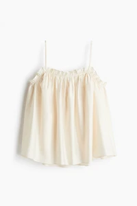 Ruffle-Trimmed Camisole Top