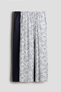Lot de 2 pantalons à jambes larges