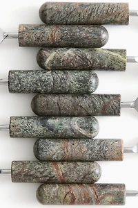 3-Piece Marble Cheese Knife Set