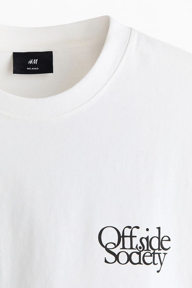 T-shirt imprimé Coupe Flottante