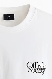 T-shirt imprimé Coupe Flottante