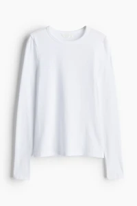 Long-sleeved Jersey Top