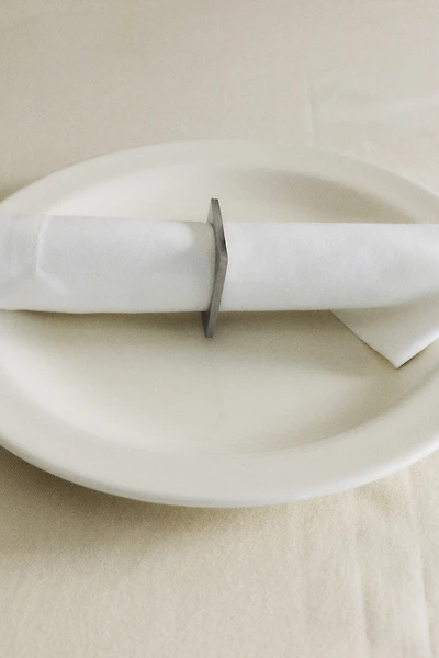 4-pack square napkin rings