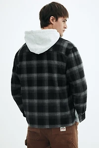Regular-Fit Flannel Overshirt
