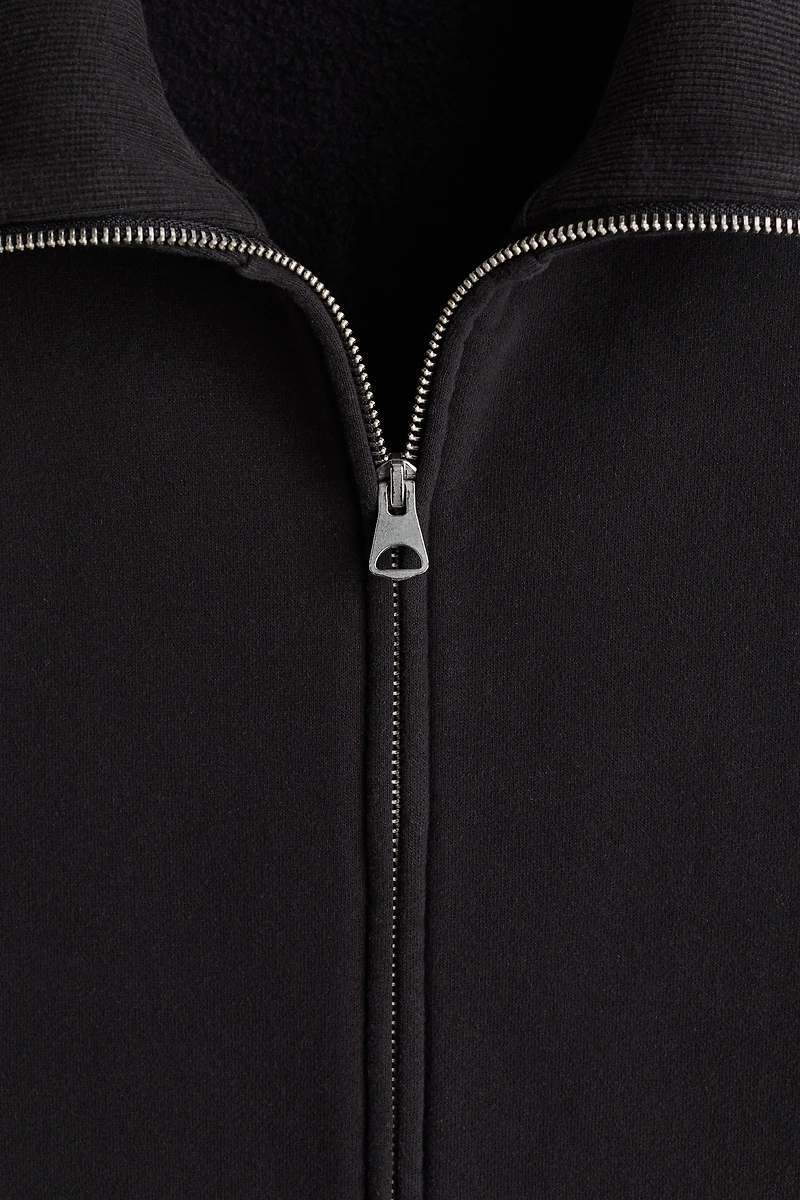 Relaxed-Fit Boxy Track Jacket