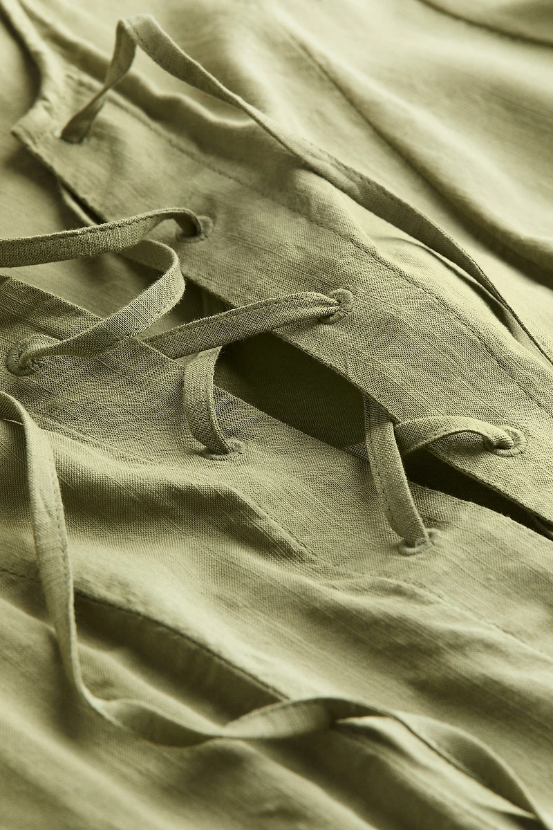 Dress with Lacing