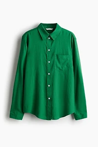 Linen-blend Shirt