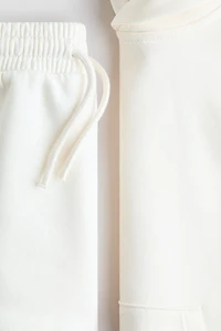 2-Piece Sweatshirt and Sweatshorts Set