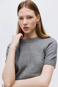 Short-Sleeved Sweater