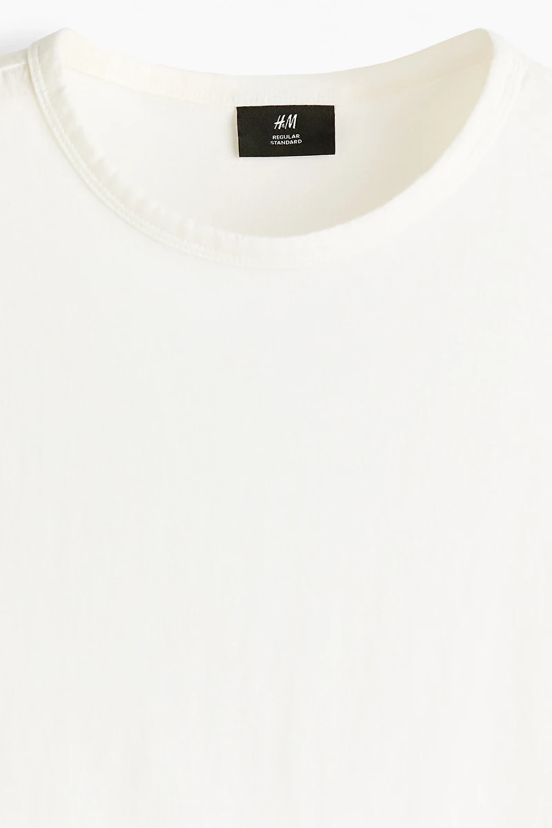 Regular-Fit Cotton Tank Top