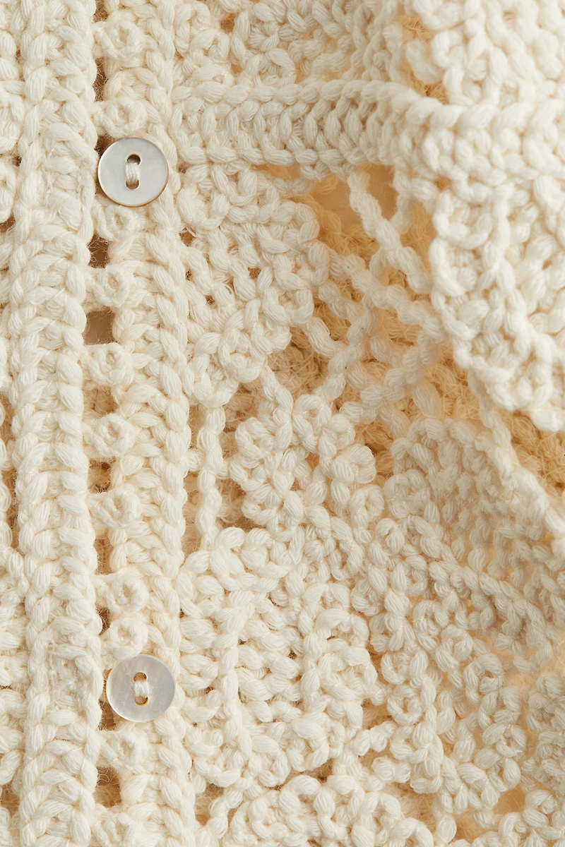 Crochet-Look Vest