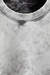 Chandail délavé coupe très grande