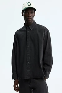 Oversized Denim Shirt