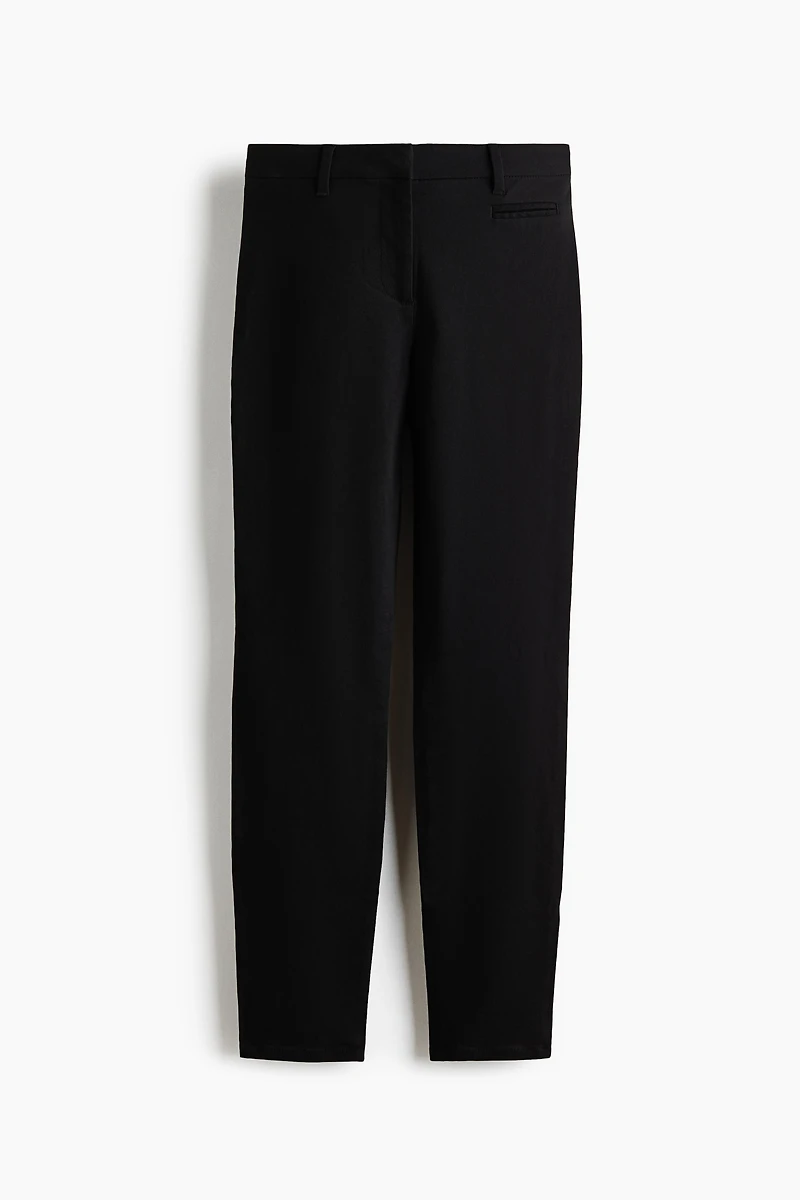 Fitted Ankle-Length Pants
