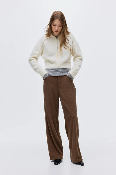 Pantalon en velours côtelé