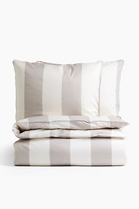 Cotton Sateen King/Queen Duvet Cover Set