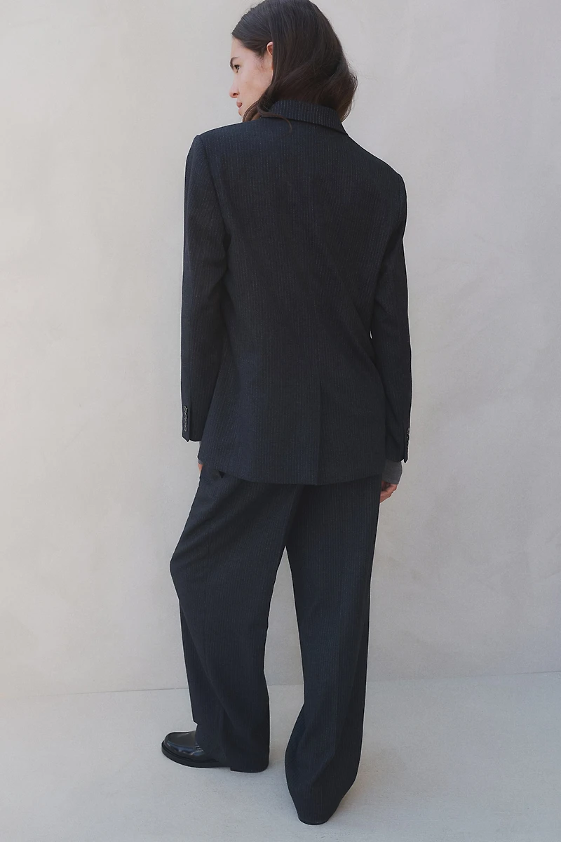 Blazer à fermeture croisée