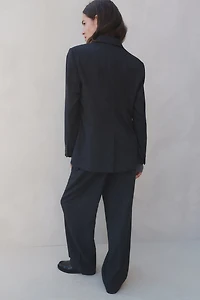 Blazer à fermeture croisée