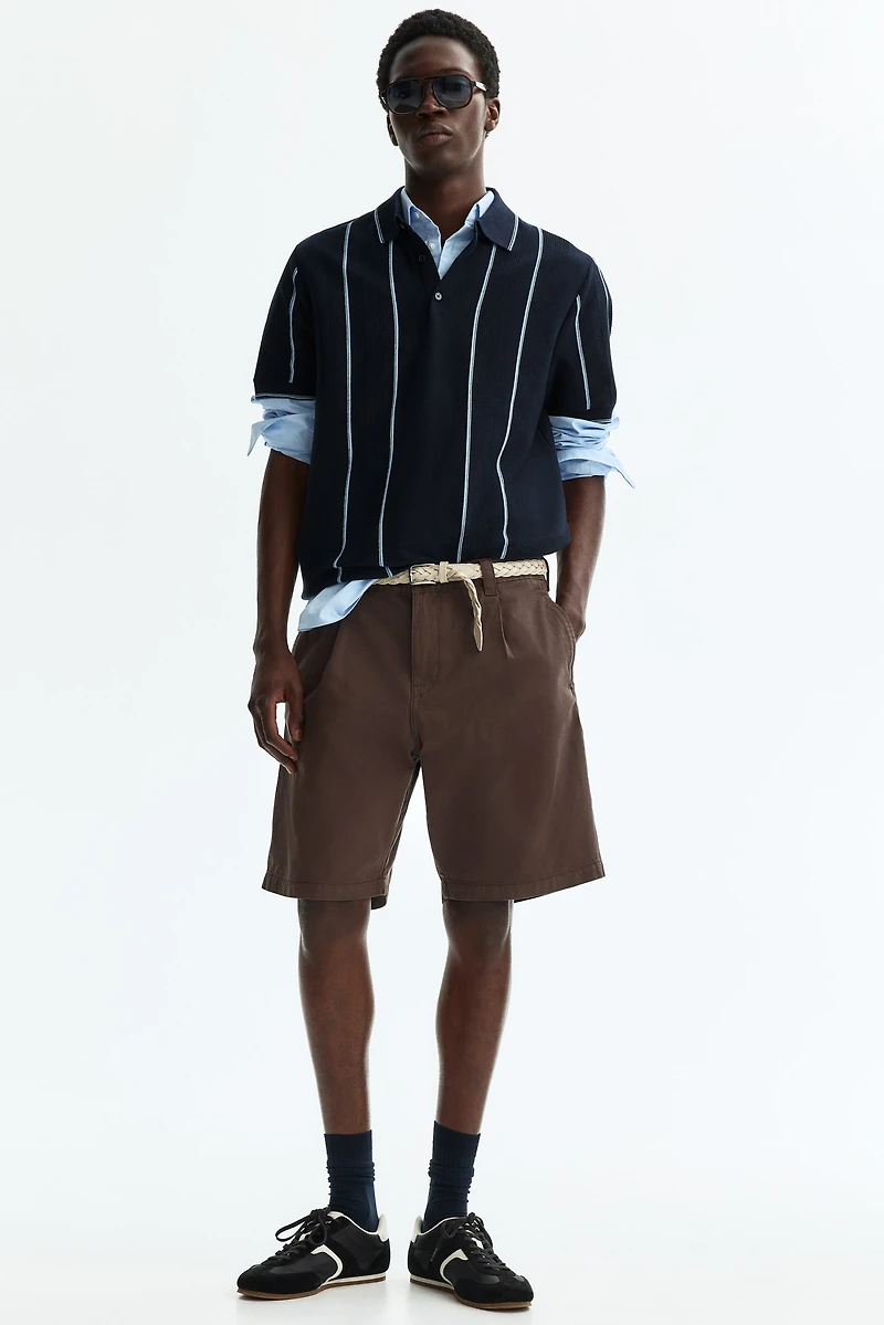 Polo classique en tricot de coton