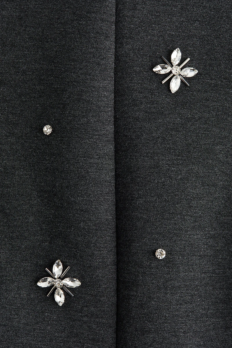 Embellished Scuba Top